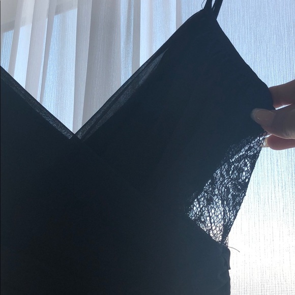 Keepsake black romper with lace cutout - Picture 2 of 5